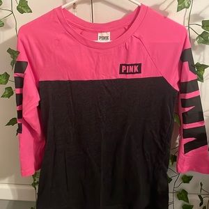 RARE PINK Brand Three Quarter Sleeve Top